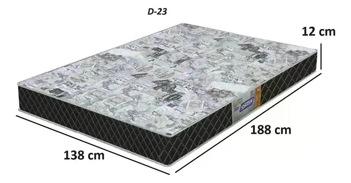 Colchão casal Gazin D23