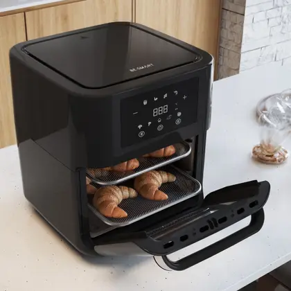 Fritadeira Digital Sem Oleo Air Fryer Oven 12l C/ Visor 1800W BeSmart 