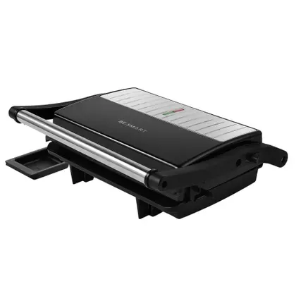 Chapa Grill Elétrico 127v 1000w Display Digital - BE SMART