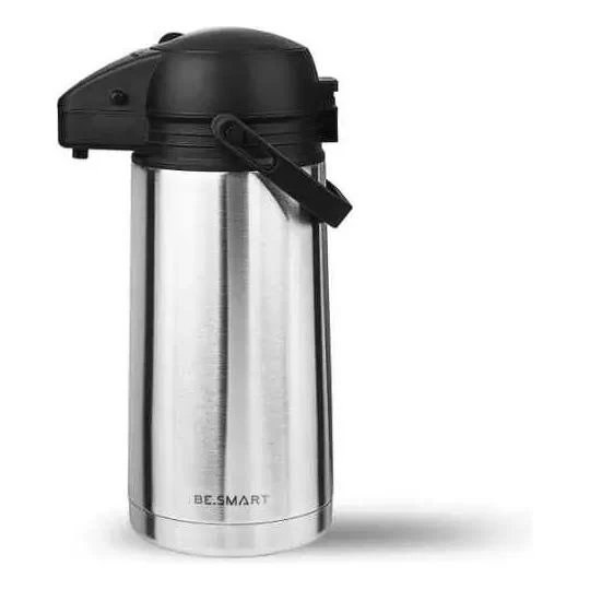 Garrafa Térmica 1,9 L Inox Preto Be Smart