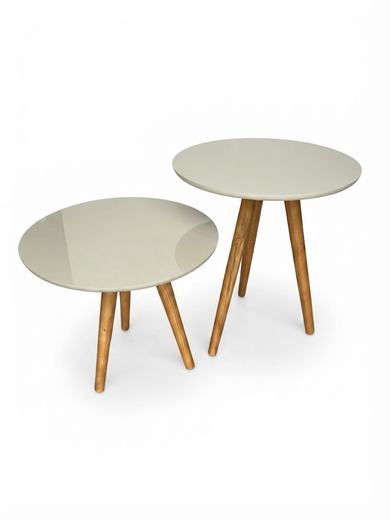Par de mesa de apoio